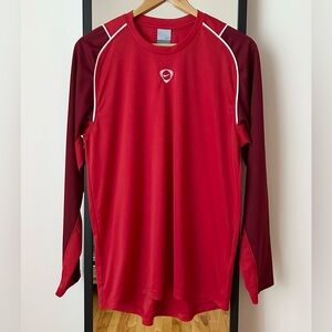 Vintage Y2K Nike Silver Tag Essential oversized long sleeve tee shirt jersey